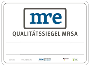 MRE-Qualitätssiegel MRSA